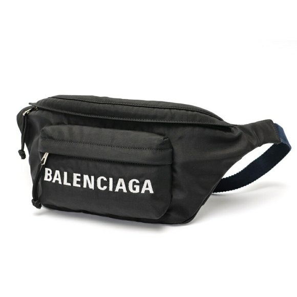 BALENCIAGA Black Fanny Pack - Picture 1 of 6